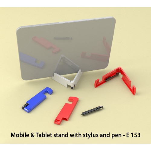  MOBILE & TABLET STAND WITH STYLUS AND PEN