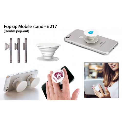  POP UP MOBILE STAND (DOUBLE POP OUT)
