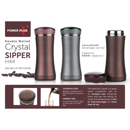 POWER PLUS CRYSTAL SIPPER (350 ML APPROX)