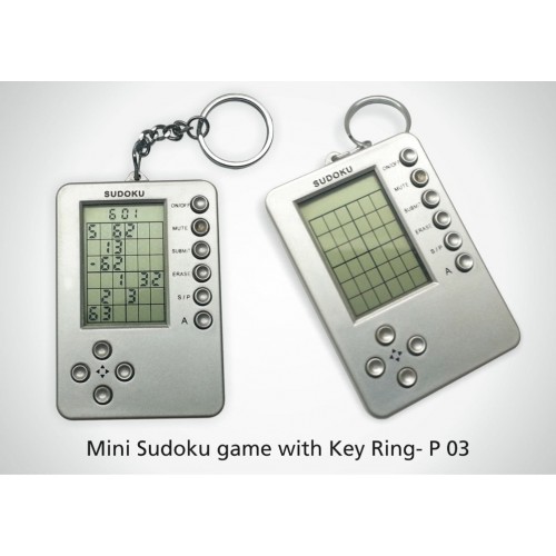 MINI SUDOKU GAME WITH KEY RING