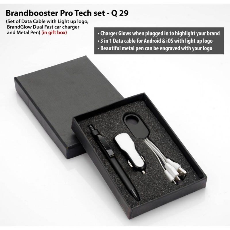 BRANDBOOSTER PRO TECH SET: SET OF DATA CABLE WITH ...
